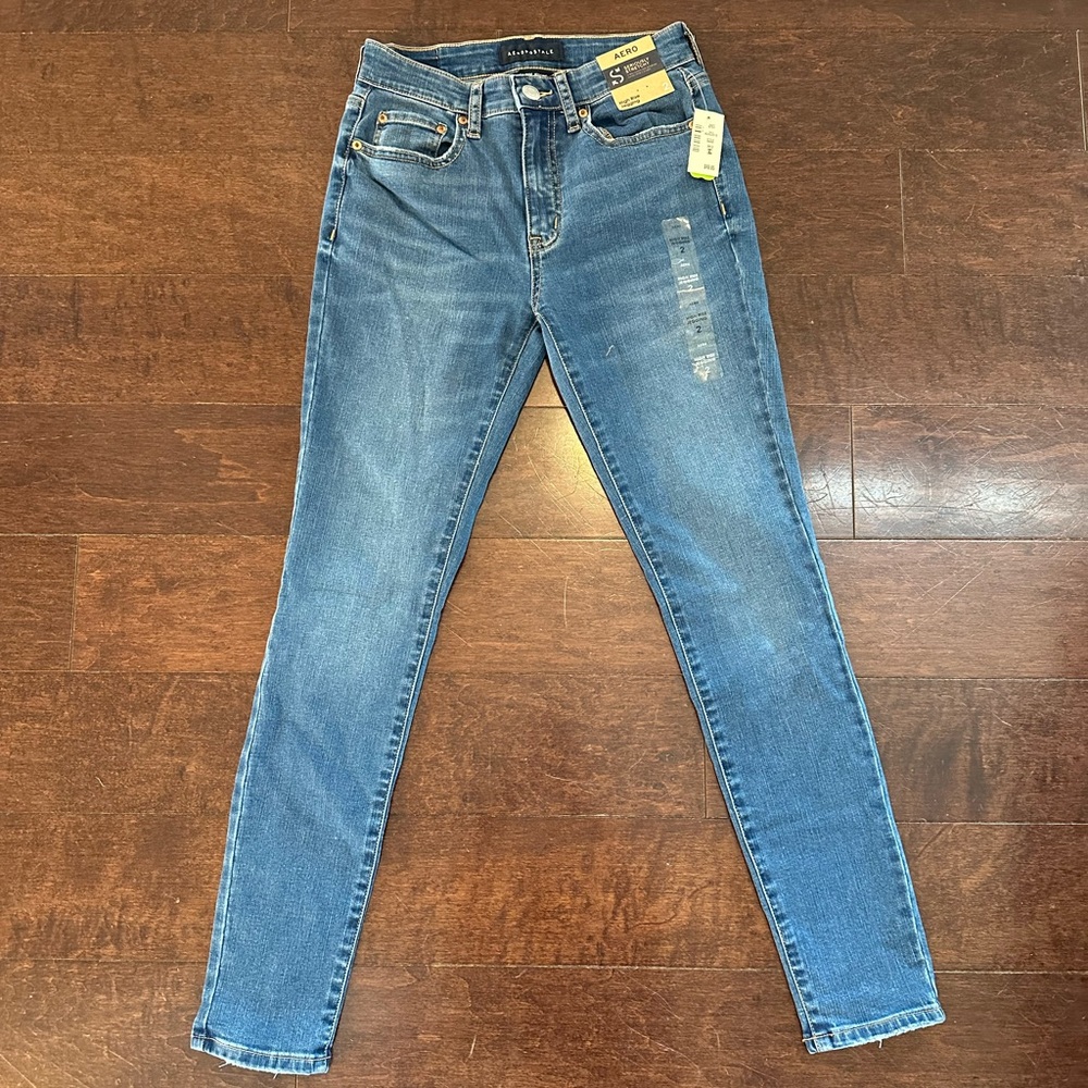 Jeans (Aeropostale) High Rise, Size 2 stretchy